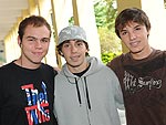 Lucas Fredo, Thomas Pessato e Guilherme Garcia