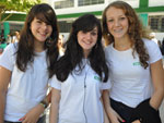 Gabrielli Baptisa, Viviane Stroppa e Michele Pacheco