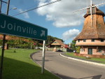 A entrada mais conhecida de Joinville.