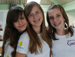 Anna Claudia, Eduane Kistner e Bianca Katherine