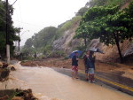 Em Niteri, na Regio Metropolitana, houve mortes por deslizamento de terra