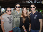 Ademar Medeiros, Eduardo Souza, Alana Santos e Djhonata Silveira