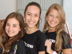 Bruna Vieira, Mileyd Jordo, Nathalia Duarte e Luana Schlosser