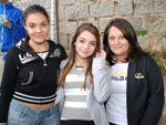 Ana Carolina Correia, Jasmine Guteres e Gabriela Domingues