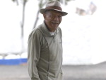 Bruno Ramos, seu &quot;Nico&quot;, 94 anos, um dos moradores mais antigos do bairro Guanabara.