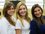 Carol Viviani, Eduarda Boscardin e Maria Fernanda