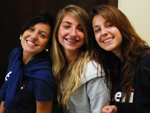 Jssica Pasternak, Natasha Mayer e Maria Luiza