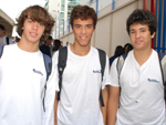 Guilherme Giacometti, Matheus Reitti e Daniel Arajo