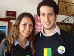 Larissa Cerchiaro e Raphael Camargo