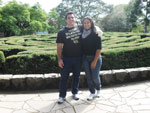 Eu (gabriela) e meu namorado (Felipe Lino) na Praa do Labirinto em Nova Petrpolis
