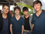 Giovanne Machado, Vincius Martins, Felipe Nascimento e Lucas Ribeiro