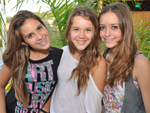 Francini Silveira de Souza, Amanda Comandole e Alessandra Caneto