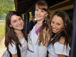 Mayara Ribas, Carolina Erbes e Ana Laura Sousa