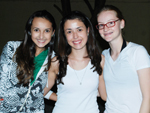 Bruna Amaral, Mariana Muller e Stefanie Piaskowy