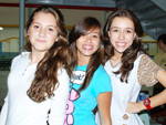 Luiza Fritzke, Georgia Soufia e Luiza Rudolf