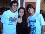 Emiliano Santos, Nathlia Mathias e Felipe Fortes