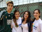 Igor Japa, Larissa Oneda, Bruna Linhares e Amanda Alves