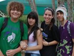 Victor Hugo, Gabriela Bucker, Juliana Radloff e Gabriel Henrrique