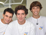 Guilherme Genovez, Carlos Henrique, Lucas Dorila e Gustavo Becker