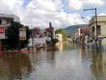 gua invadiu o centro da cidade de Tai