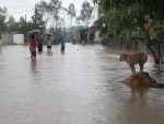 Chuva forte causou prejuzos no bairro Monte Castelo, em Cricima