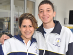 Luiza Fonseca e Gustavo Barbosa