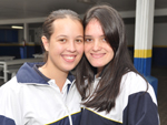 Steffani de Aguiar e Eduarda Farias