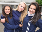 Juliana Bolder, Caroline Hamos e Marina Ludwig