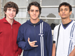 Lucas Bittencourt Pimentel, Arthur Fernandes e Henrique Alves Rodrigues