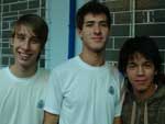 Guilherme Irume, Gabriel Feretto e Joo Filipe