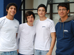 Pablo Montoia, Charles Souza, Denilson Sagoya e Ivan Gabriel