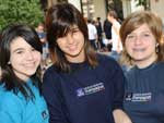 Letcia Rech, Nathalia Rossenato e Amanda Pizato