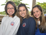 Emiliane Becker, Letcia Caldas e Jssica Matos