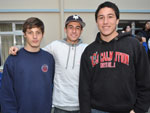 Diogo Salles, Oliver Santana e Joo Clber Rodrigues