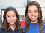 Luana Bossle e Julia Beatriz