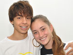 Leonardo Jascques e Daniela Pugsley