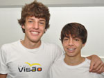 Lucas Cattani e Leonardo Jaques