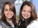 Eliza Ramos Linhas e Jssica Santos