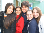 Janaina Rodrigues, Ane Beatriz, Iago Souza, Palloma Costa e Amanda Leal