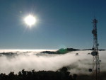 Frio e nevoeiro em Chapec, no Oeste de Santa Catarina
