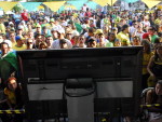 Torcedores fizeram festa tambm em Joinville