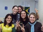 Mrcia, Aline, Liria, Jaqueline e Ana Paula posando de Spice Girls brasileiras! 