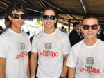 Guilherme Santos, Rafael Rodrigues e Douglas Bertizzolo