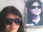 Samara Luz diz que ama muito Michael Samara, amo Michael Jackson 