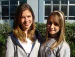 Priscila Knorst e Amanda Elisa Cardoso