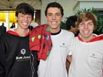 Maurcio Rebelato, Mattheus Neves e Alexandre Faoro