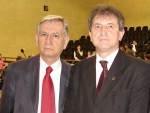 Salzio Dagostim com o vereador de Porto Alegre Joo Carlos Nedel