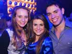 Dyeisse Abati, Laura Borges e Guilherme Andrade