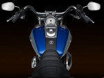 Super Glide Custom: tem 1.584 cc e 295 kg de peso secoo