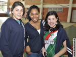 Marina Zanella, Tainara da Conceio e Maria Eduarda Schliendwein